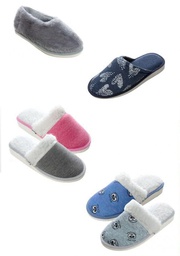 [SUS2050]  INV. PANTUFLA CERRADA CON PELO