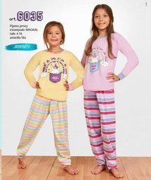 [MAR6035]  INV. PIJAMA JERSEY ESTAMPADO "MAGICAL"