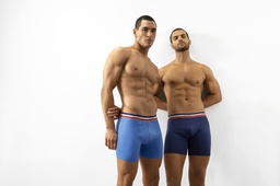 [ACB5087] BOXER ALGODÓN &amp; LYCRA / ELÁSTICO DESIGN