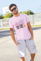 [SHE3225] VER. BERMUDA DE RUSTICO CON ESTAMPA (UNISEX)