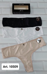 [SAY10509] PACK X3 CULOTELESS DE MICROFIBRA LISA MAX