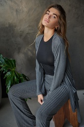 [ANDP8007]  INV. BATA DE MORLEY C/LAZO Y BOLSILLOS