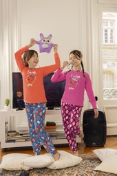 [PIA520/3]  INV. PIJAMA NENA FRUTILLAS CON ESTAMPA