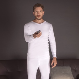 [PIA563/1] LIQUIDACION ! - INV. CAMISETA INTERLOCK M/LARGA ESCOTE V