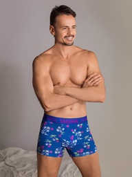 [MAX108] by Lody Men BOXER DE ALGODON Y LYCRA ESTAMPADO CON ELASTICO PERSONALIZADO