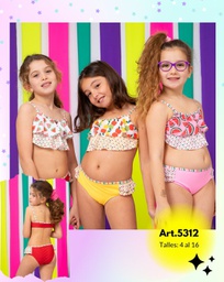 [VYO5312] MALLA BIKINI NENA ESTAMPADO SANDIAS-MANZANAS