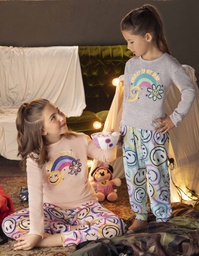[LEN23920]  INV. PIJAMA CON CASACA DE JERSEY- LÍNEA SMILE