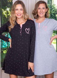 [BIAN23019]  INV. CAMISOLA EN MODAL ESTAMPADA CON CARTERA "MUNA"