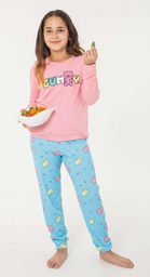 [BIAN23050] LIQUIDACION ! - INV. PIJAMA NENA CON PANTALON ESTAMPADO "GUMMY"