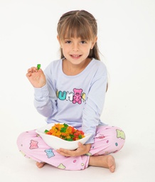 [BIAN23050/E] INV. PIJAMA NENA CON PANTALON ESTAMPADO &quot;GUMMY&quot;