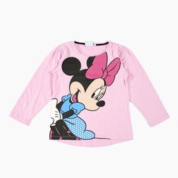 [DIS82391]  INV. REMERA ML CON ESTAMPA "MINNIE" DE JERSEY
