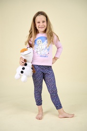 [DIS82423] LIQUIDACION ! - INV. PIJAMA COMBINADO ML ESTAMPADO "FROZEN" DE JERSEY MODAL