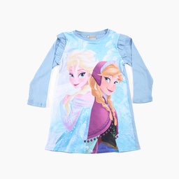 [DIS82459]  INV. CAMISON ML ESTAMPADO "FROZEN" DE JERSEY MODAL