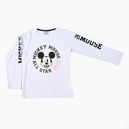 [DIS82535]  INV. REMERA DE JERSEY ML TRIPLE ESTAMPA "DISNEY" TEENS