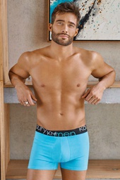 [KAUH38] OFERTON! - BOXER DE ALGODON LISO CON ELASTICO PERSONALIZADO