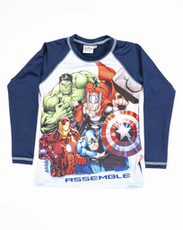 [DIS80819] VER. REMERA CON PROTECCION UV SUBLIMADA &quot;AVENGERS&quot;