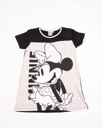 [DIS82530] VER. CAMISON DE ALGODON MANGA CORTA CON MAXI ESTAMPA &quot;MINNIE&quot;