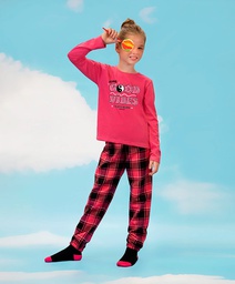 [ELE2483/E] INV. PIJAMA PANTALON PILU CUADRILLE