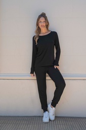 [LEN24329] DESCUENTO 10% LIQUIDACION DE TEMPORADA!  INV. PIJAMA CONJUNTO DE RIBB DE VISCOSA
