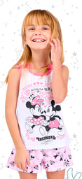 [DIS82636] VER. PIJAMA MUSCULOSA Y SHORT ESTAMPADO &quot;MINNIE&quot;