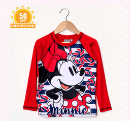 [DIS82645] VER. REMERA CON PROTECCION UV &quot;MINNIE&quot;