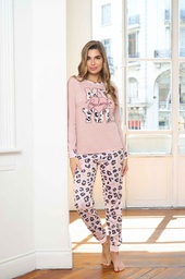 [LEN25355/E]  INV. PIJAMA ESTAMPADO "PRINT"