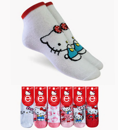 [ELE5802.2-3] SOQUETE ESTAMPADO NIÑOS "HELLO KITTY"