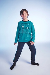 [ELE2592] LIQUIDACION ! - INV. PIJAMA NENE ESTAMPADO &quot;GAMER ZONE&quot;