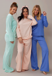 [VTG1039] LIQUIDACION ! - INV. PIJAMA LISO DE JERSEY ALGODÓN