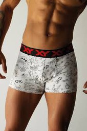 [XY1350] BOXER DE ALGODÓN Y LYCRA ESTAMPADO &quot;TATTOO&quot;