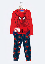 [DIS81009]  INV. PIJAMA DE ALGODÓN Y MODAL "SPIDERMAN"