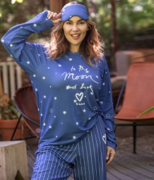 [BIAN25506] INV. PIJAMA ESTAMPADO &quot;ESTRELLAS&quot;