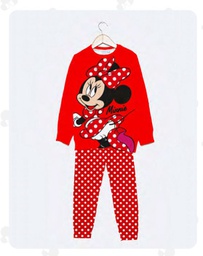 [DIS82663] DESCUENTO 10% LIQUIDACION DE TEMPORADA!  INV. PIJAMA DE ALGODÓN Y MODAL ESTAMPADO "MINNIE" Y PANTALON GAMUZADO