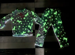 [MXM3002] LIQUIDACION ! - INV. PIJAMA TEEN DAMA POLAR SOFT LUMINOSO brilla en la oscuridad