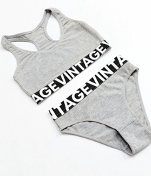 [VTG460] CONJUNTO TEENS DEPORTIVO TOP Y BOXER DE ALGODON Y LYCRA