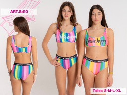 [VYO8410] VER. BIKINI TEENS RAYADA