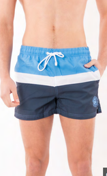 [POS1725] VER. SHORT DE BAÑO ESTAMPADO "RAYADO"