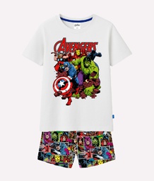 [DIS80888] VER. PIJAMA DE ALGODÓN ESTAMPADO &quot;AVENGERS&quot;