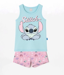 [DIS82937] VER. PIJAMA MUSCULOSA Y SHORT ESTAMPADO &quot;STITCH&quot;