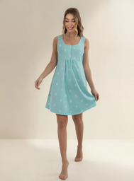 [LEN26842/E] VER. CAMISON MATERNAL  CON MAÑANITA