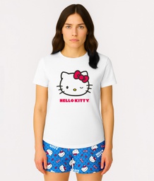 [DIS84042] VER. PIJAMA DAMA ESTAMPADO "KITTY"