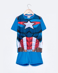 [DIS80711] VER. PIJAMA DISFRAZ &quot;CAPITAN AMERICA&quot;