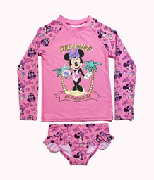 [DIS82011] VER. TRAJE UV MANGAS LARGAS CON BOMBACHA SUBLIMADA &quot;MINNIE&quot; PREMIUM