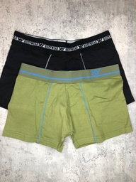 [XY1600] OFERTON! - Bóxer algodón-lycra liso / vivos a contratono / pinza central