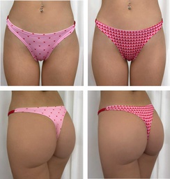 [TRE936] PACK X 2 COLALES REGULABLE ESTAMPADAS SAN VALENTIN