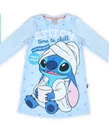 [DIS83207] DESCUENTO 15% LIQUIDACION DE TEMPORADA! IINV. CAMISON DE ALGODÓN Y MODAL SUBLIMADO "STITCH"