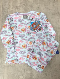 [DIS88087] DESCUENTO 10% LIQUIDACION DE TEMPORADA! INV. PIJAMA GAMUZADO SUBLIMADO "PAW PATROL"
