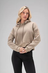 [SHE3265] INV. HOODIE CROP DE FRISA