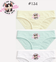 [MAR124] PACK X3 BOMBACHA DE NENA DE ALGODÓN Y LYCRA CON ESTAMPA LOCALIZADA