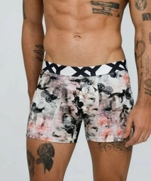 [XY1461] BOXER DE ALGODÓN Y LYCRA ESTAMPADO "BRUSH"